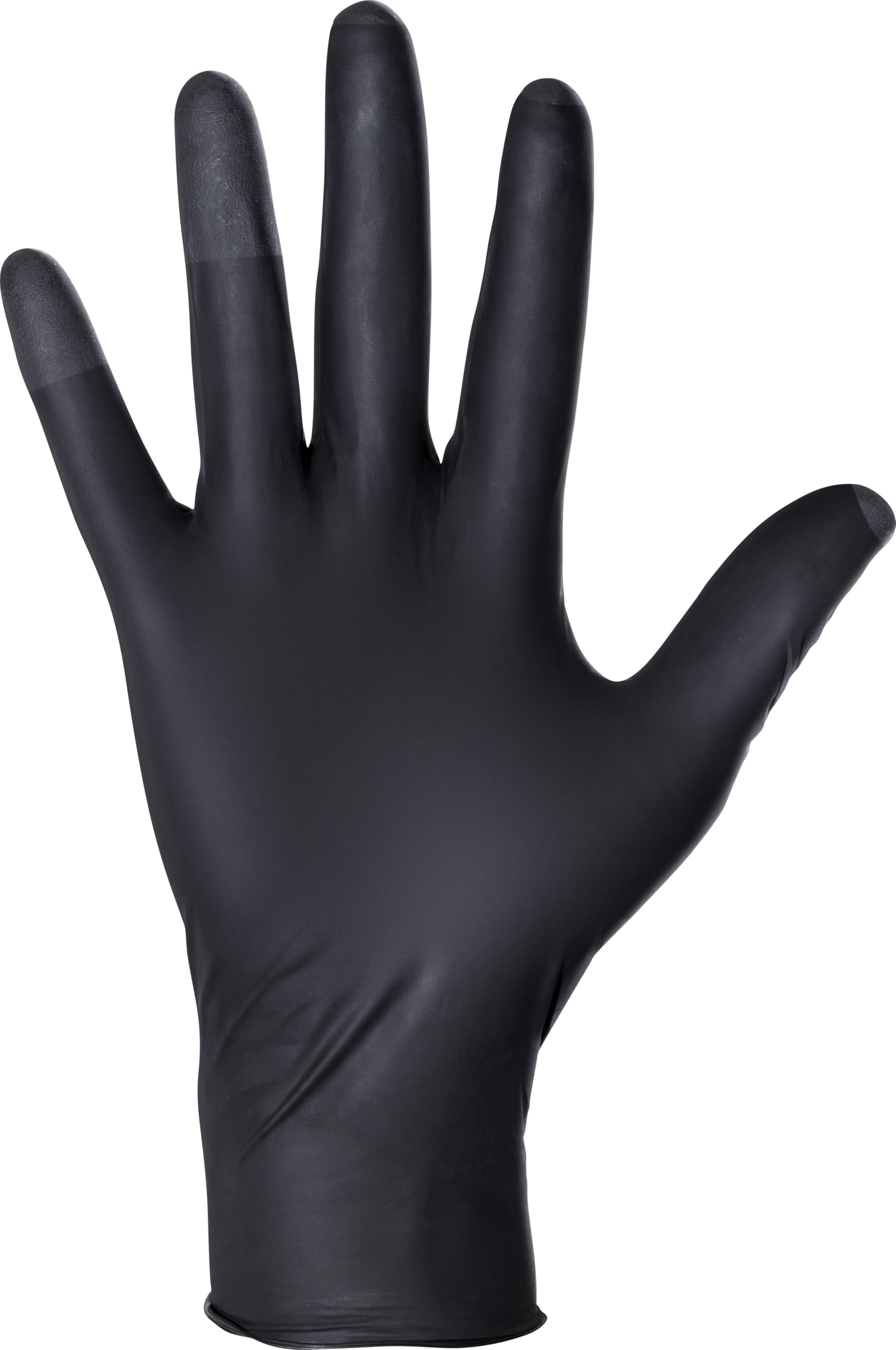 SAS Raven Patriot Powder-Free Nitrile Disposable Gloves | 7 Mil - XL | Black, 10 Boxes of 100| Latex Free, Compression Fit, Textured Grip | Paint, Automotive, Industrial, Janitorial, Food Service - Image 4